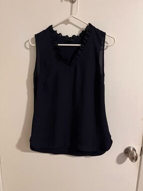 Ann Taylor chiffon shell XS